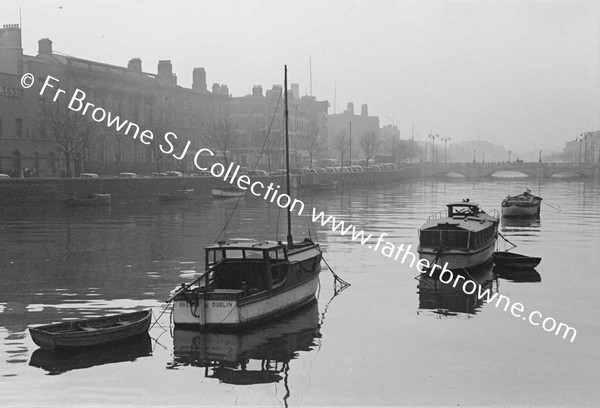 RIVER LIFFEY FROM BUTT BRIDGE